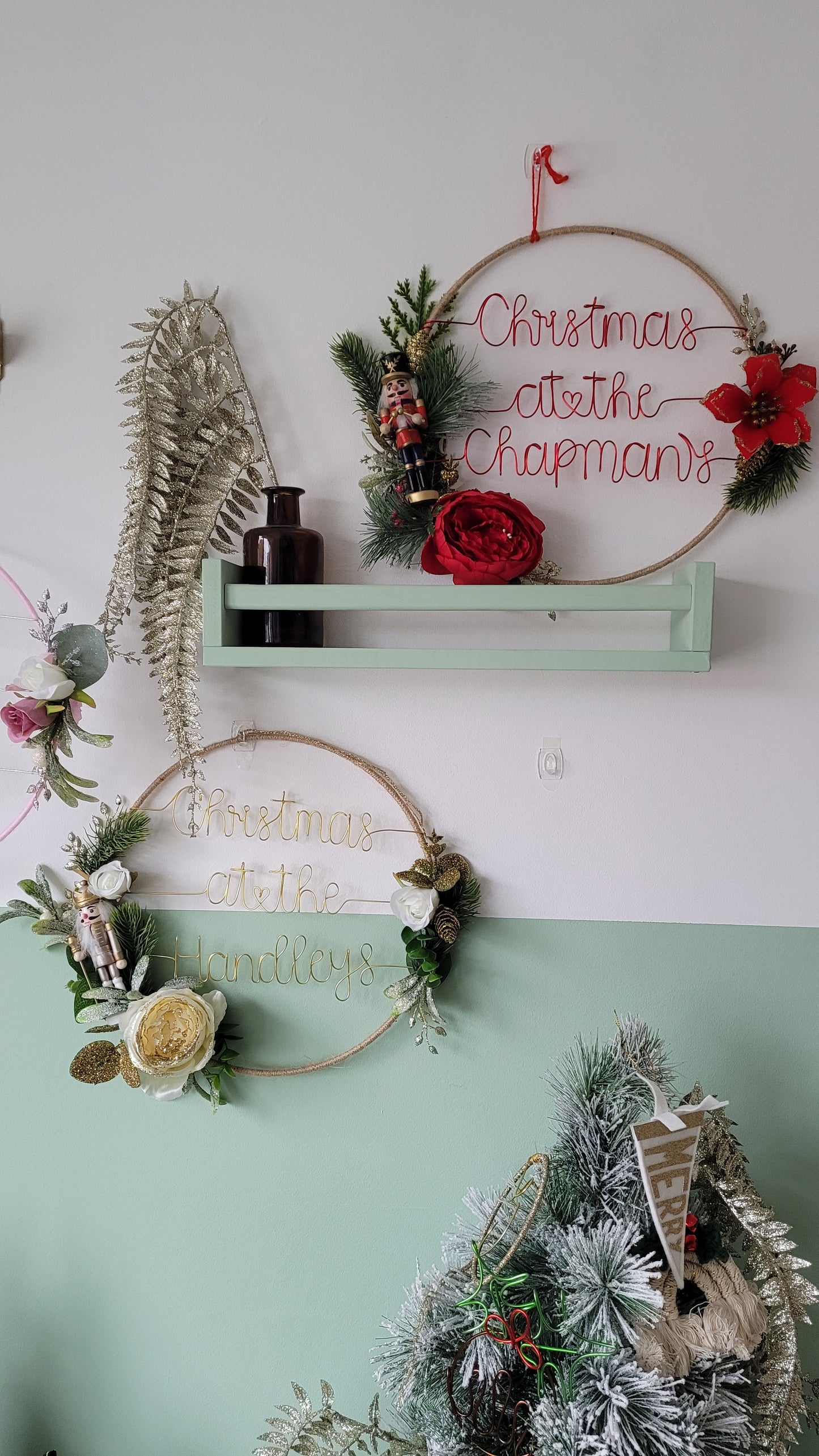 Nutcracker 30cm door hoop