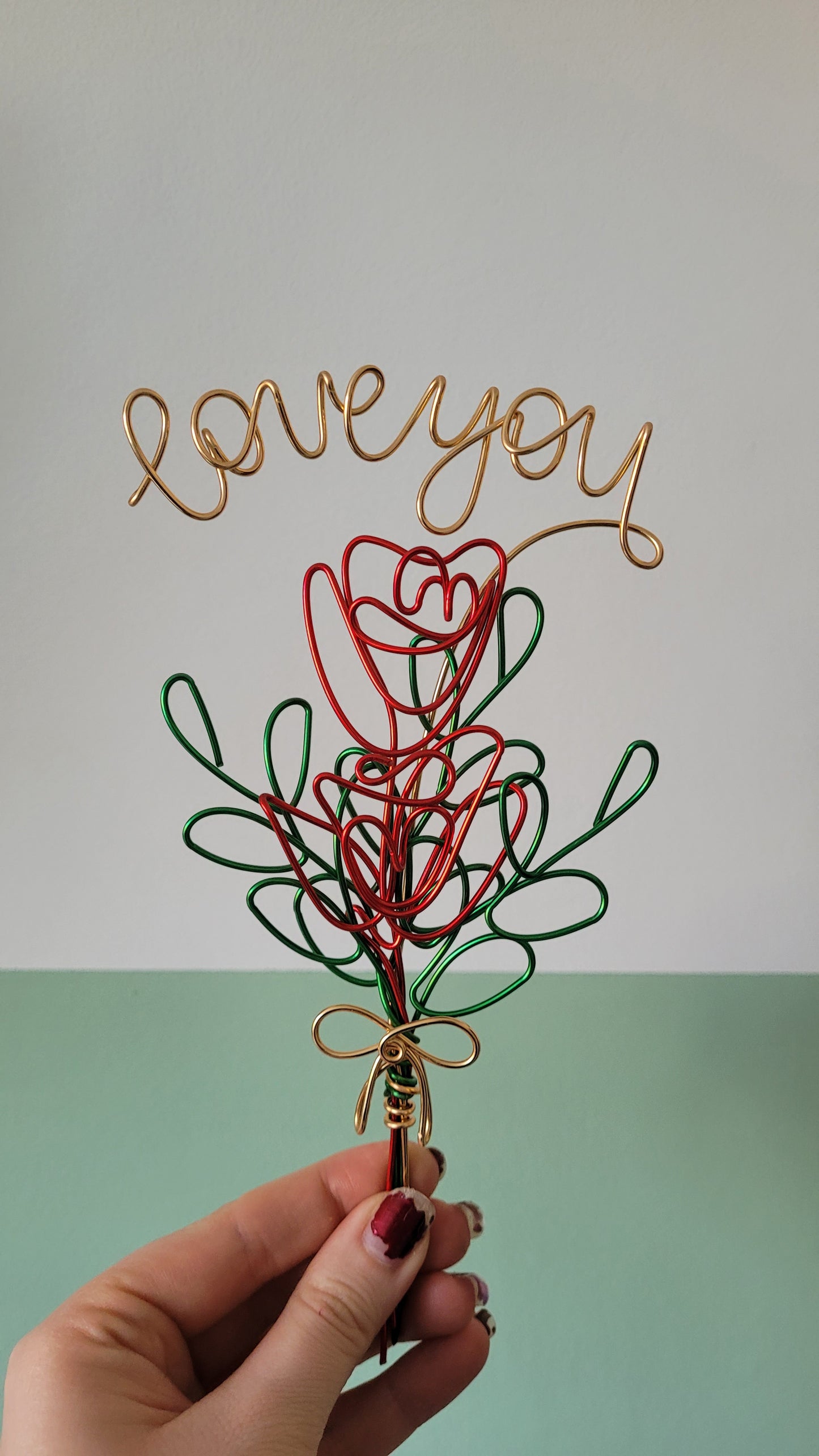 Love you Red Rose Bouquet