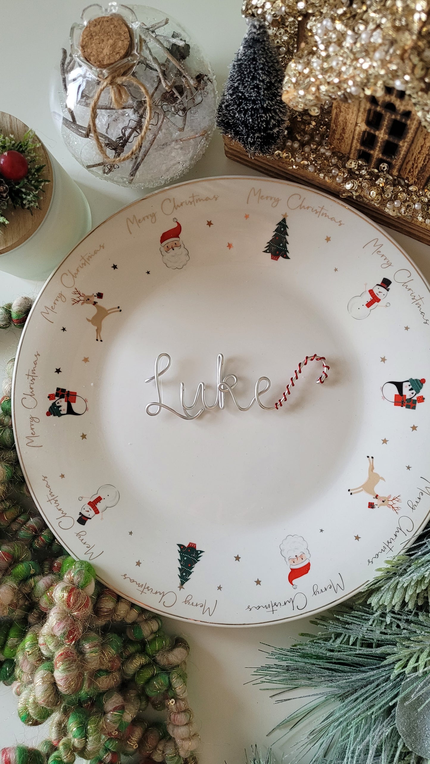 Christmas Candy Cane Name (7-12 characters)