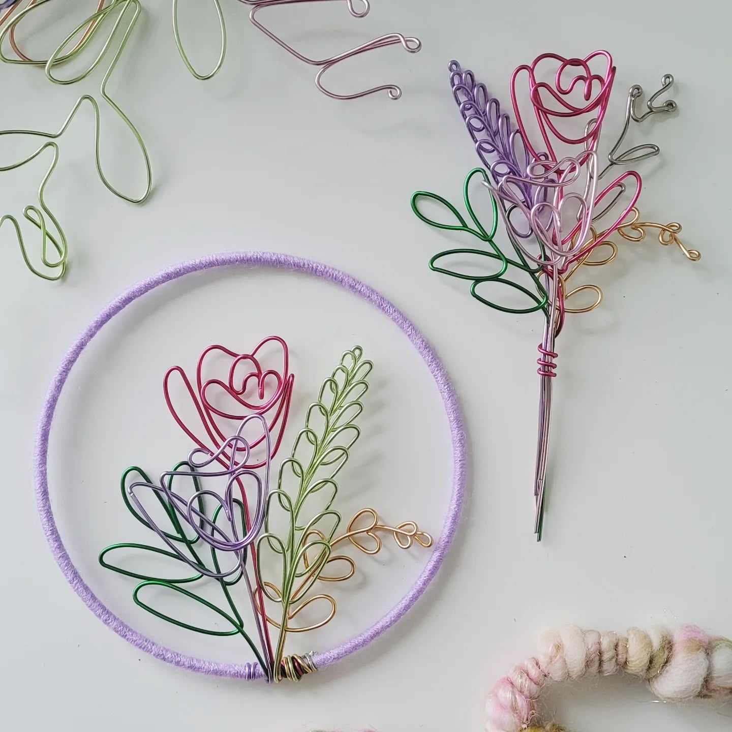 Flower Mini Hoop