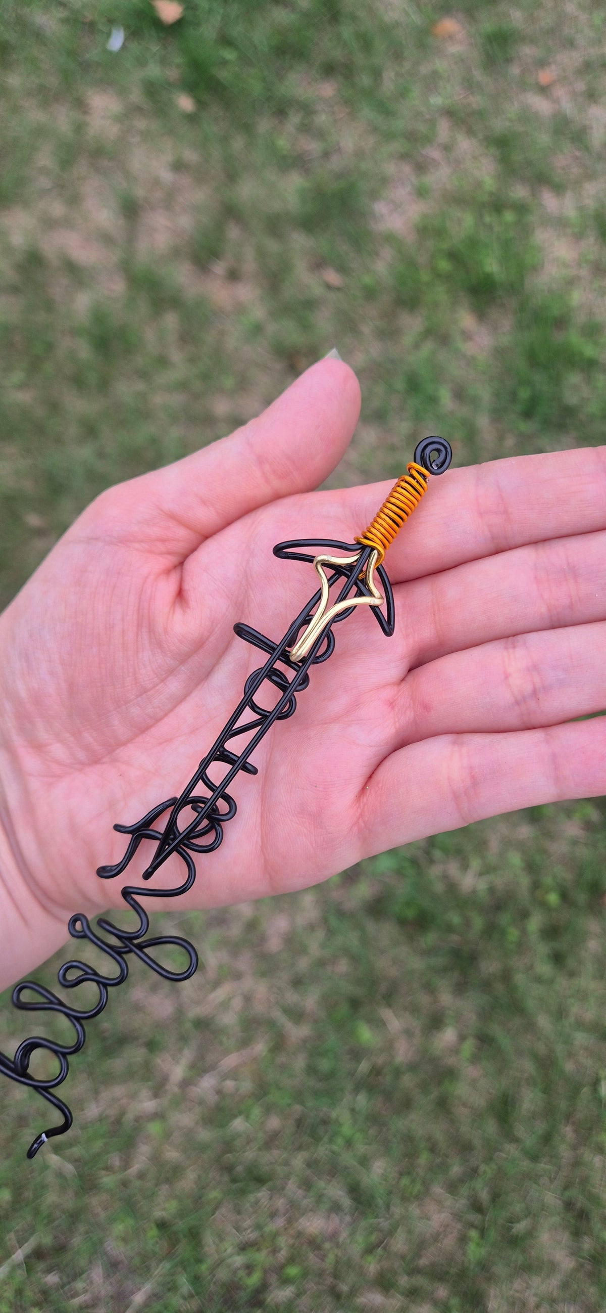 Sword bookmark (up to 12 characters)