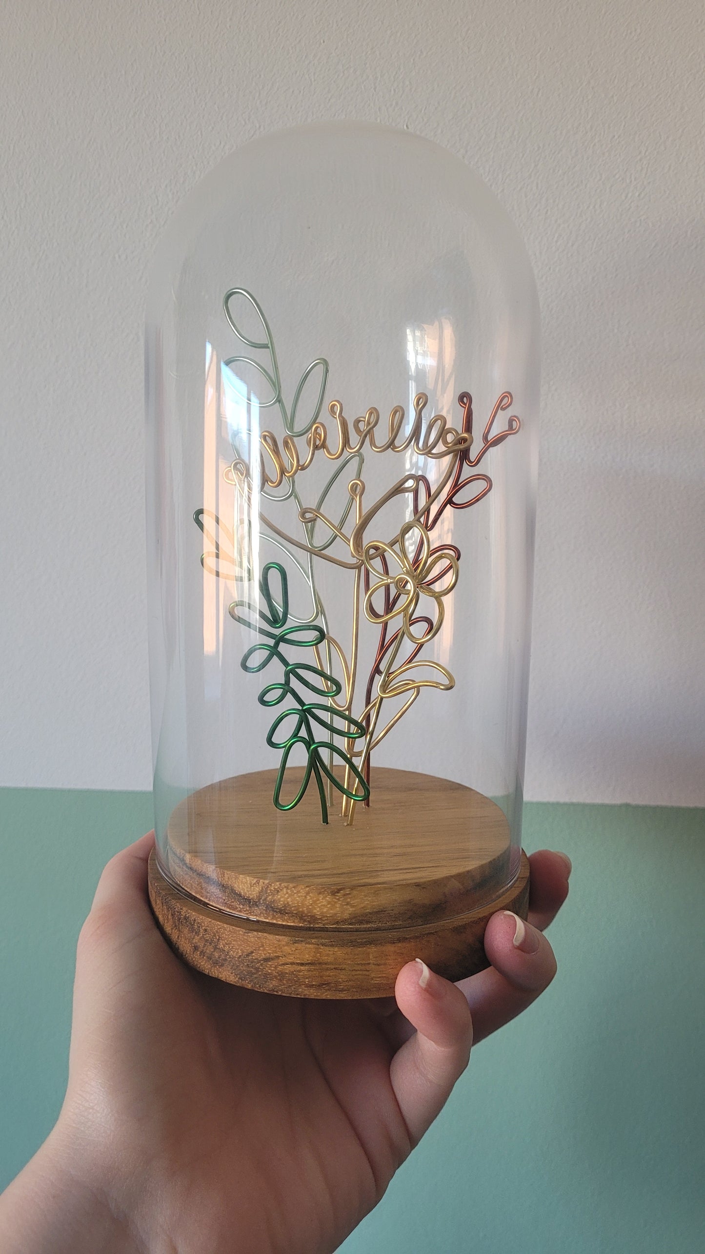 Flower Glass Dome
