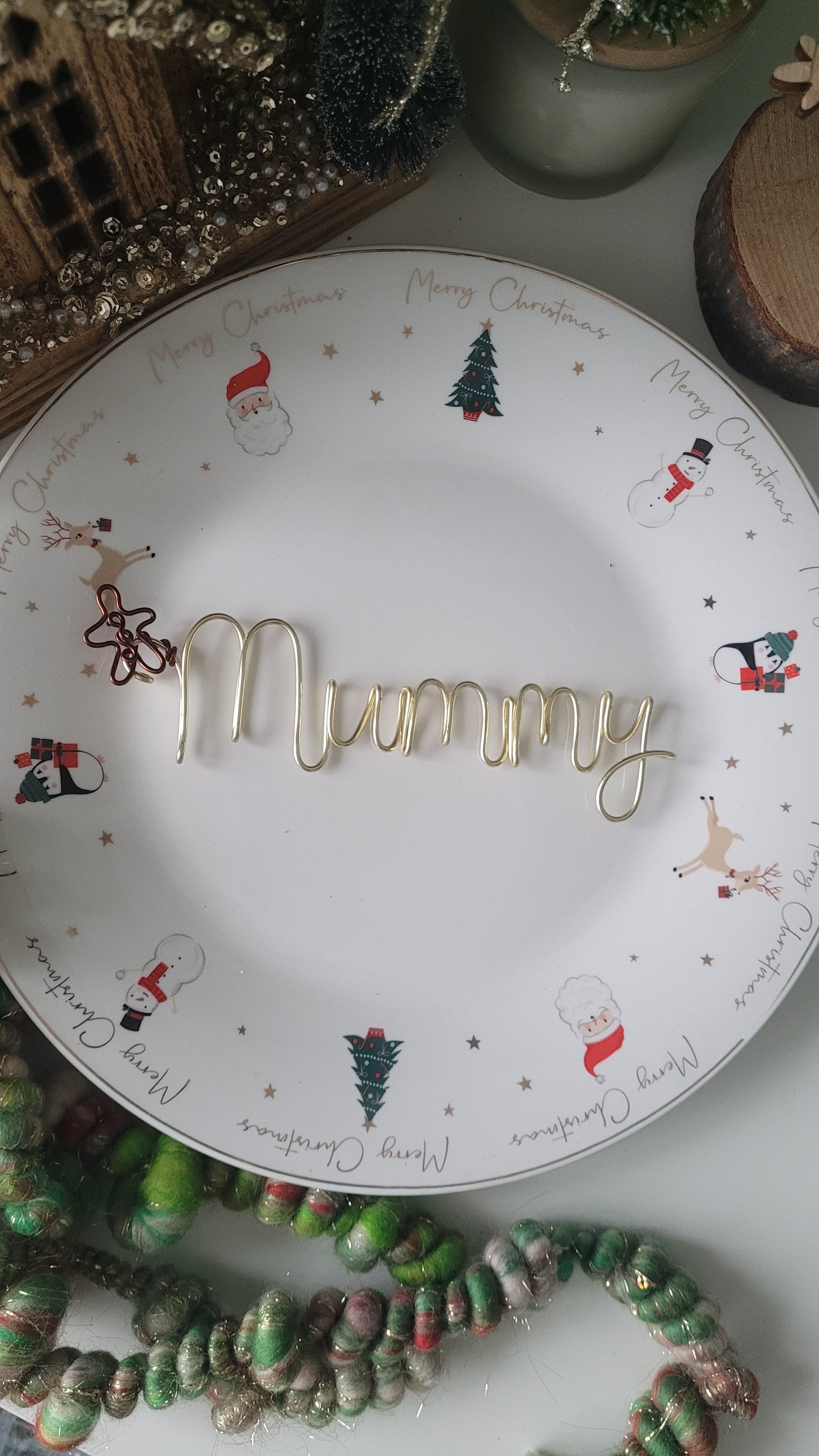 Christmas Gingerbread Man Name (up to 6 characters)