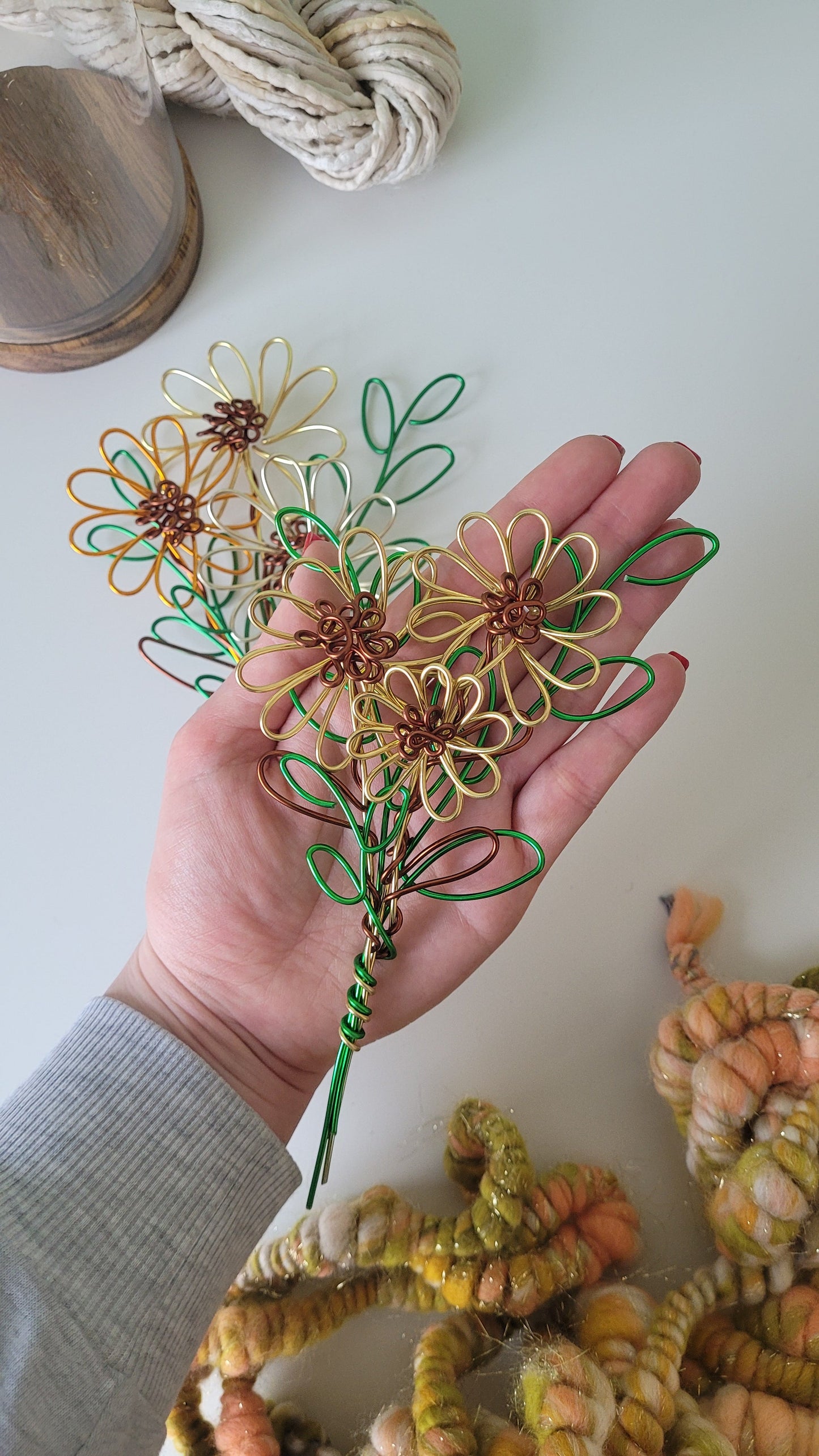 Sunflower Bouquet (with wording)