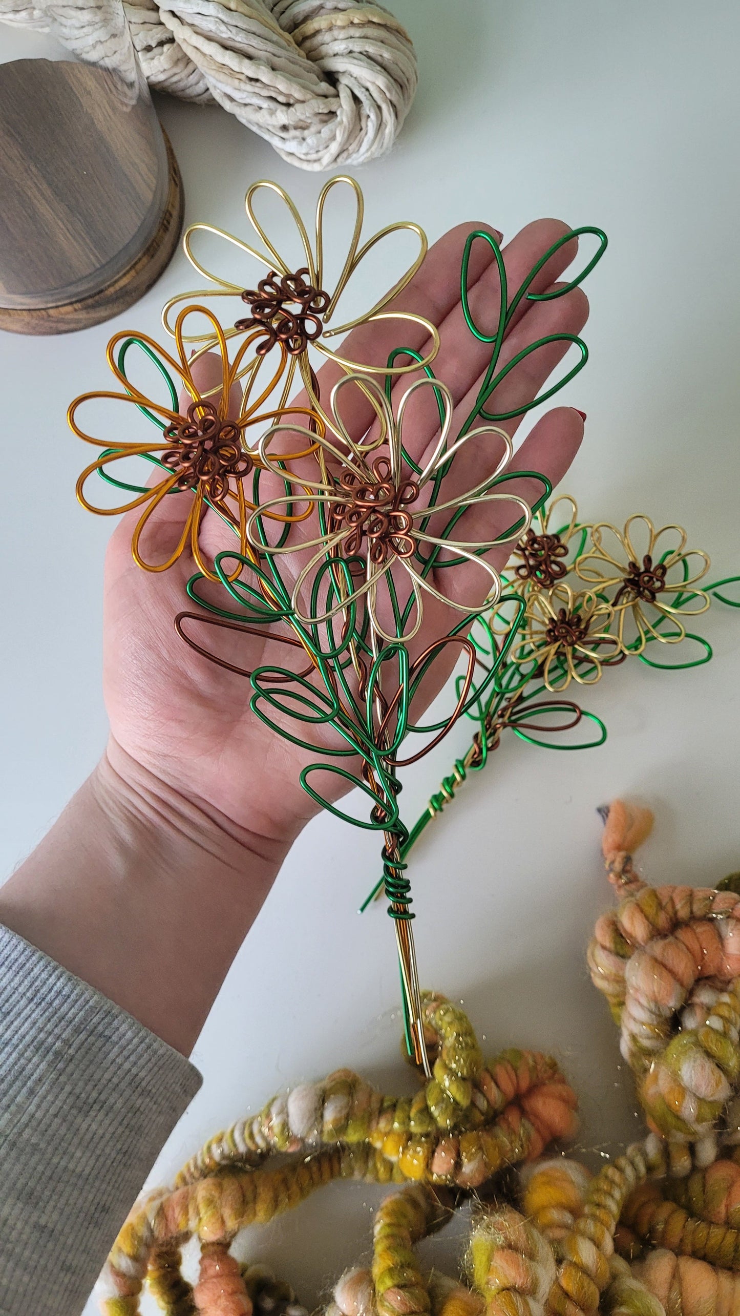 Sunflower Bouquet (with wording)