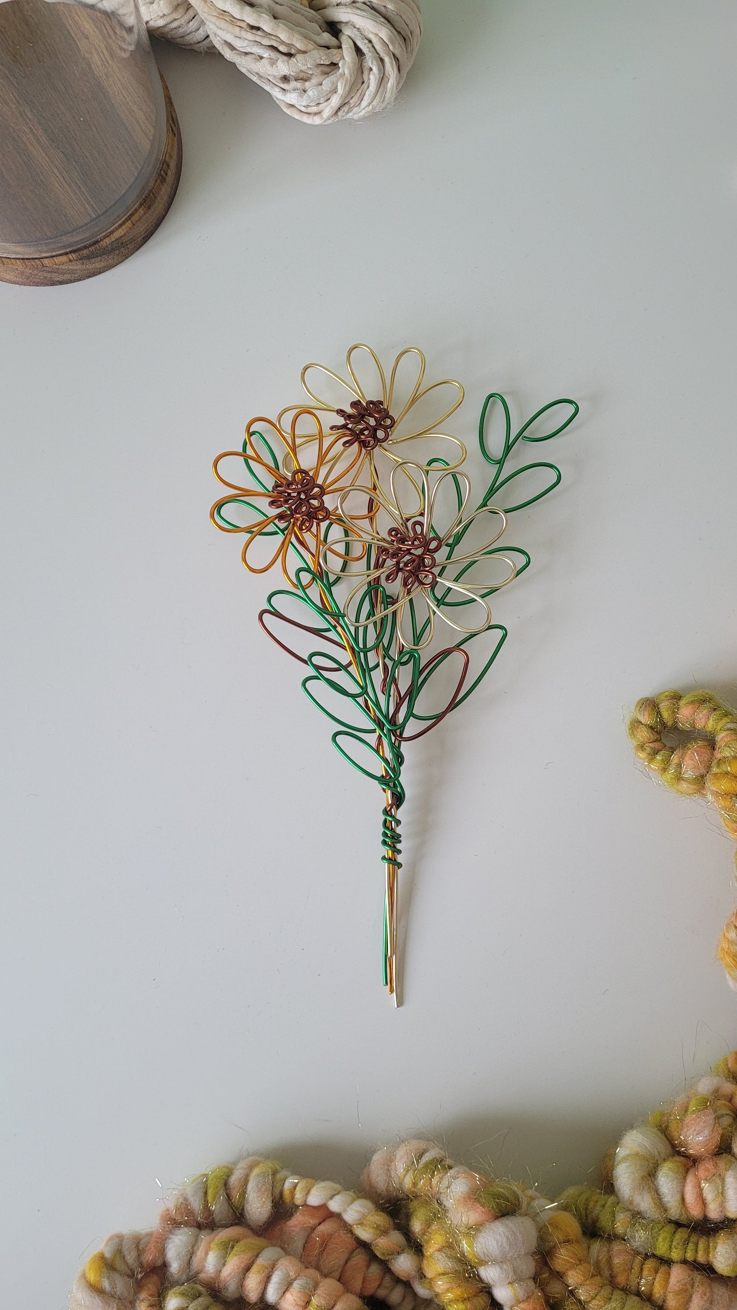 Sunflower Bouquet (with wording)