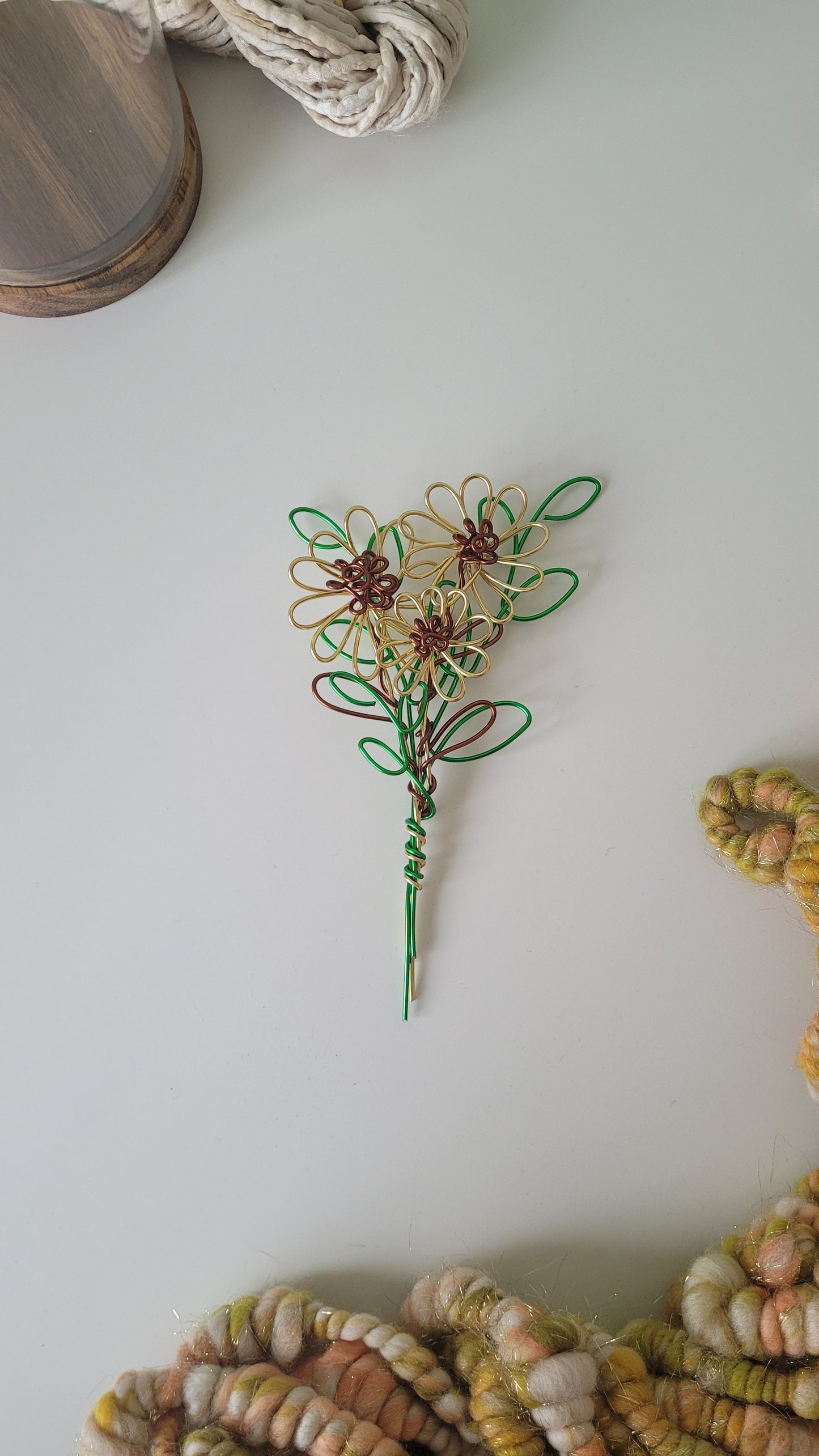Sunflower Bouquet (with wording)
