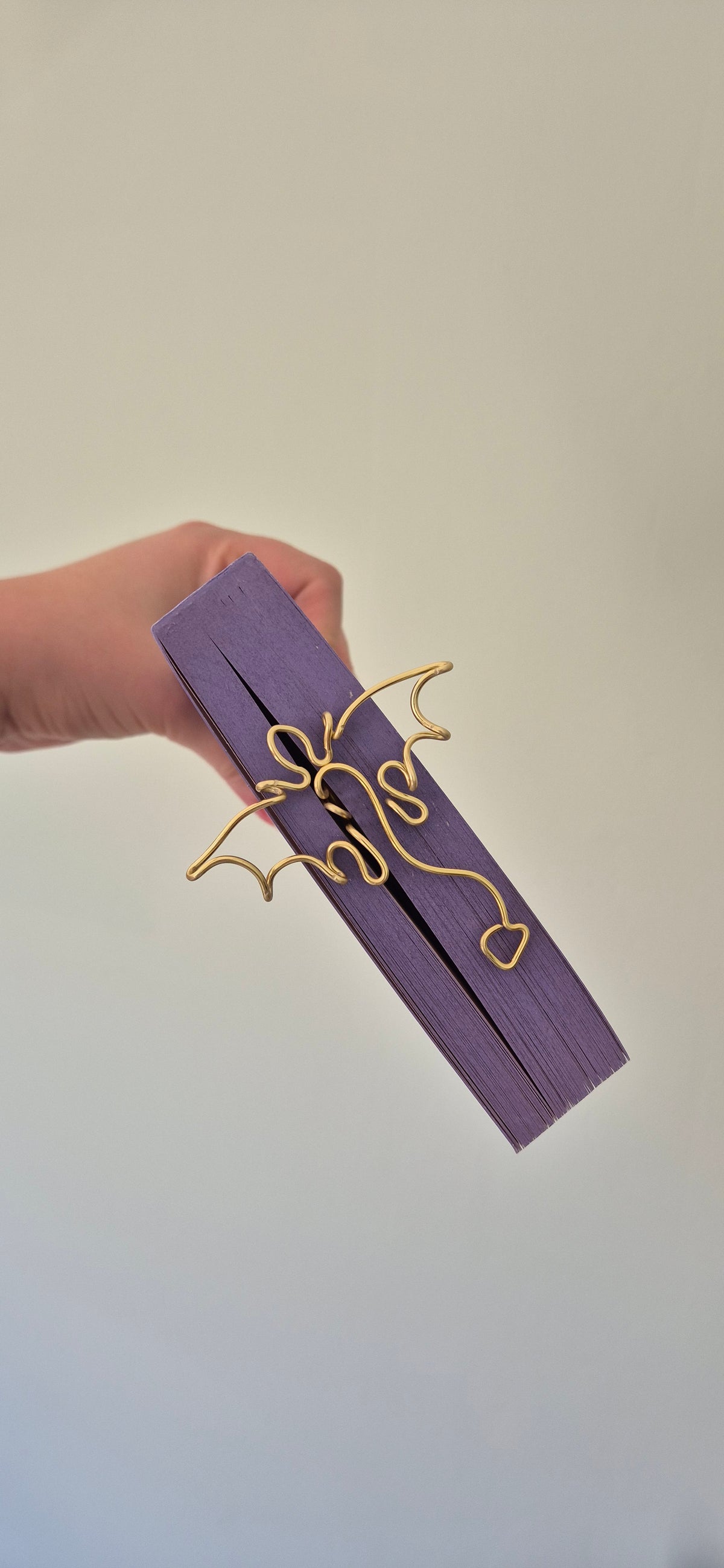 Baby dragon book pal bookmark